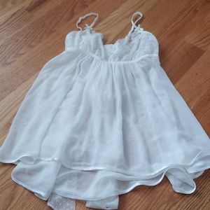 White intimate teddy